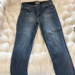 Wit & Wisdom Dark Blue Straight Leg Jeans